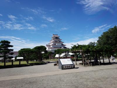 40数年ぶりの鶴ヶ城と飯盛山