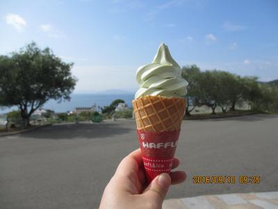 読売旅行で行く渦潮クルーズと小豆島6/7(オリーブ公園・エンジェルロード編)