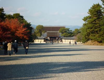 2014.11　京都で紅葉見物　錦市場～京都御苑～二条城～北野天満宮