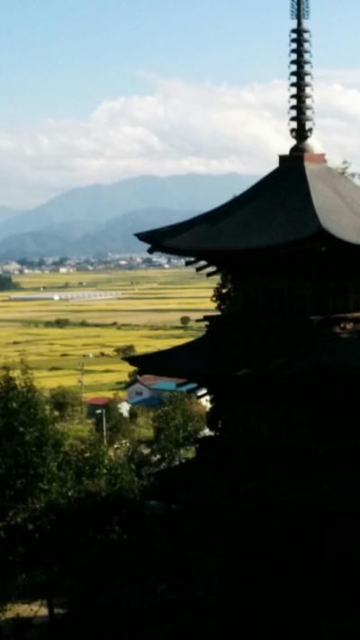 会津美里町は稲刈りに追われていた。歴史の重みを感じる三か寺観音まいり（その1）