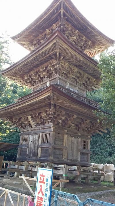 会津美里町は稲刈りに追われていた。歴史の重みを感じる三か寺観音まいり（その２）