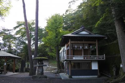 伊香保温泉の紅葉はまだまだ先（10月7日）