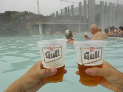 アイスランドの大自然を満喫！その8 ブルーラグーンへ。温泉でのビールは美味しかった～