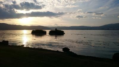 サンセット諏訪湖