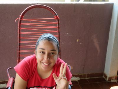 トラックの納品に着いて行きました