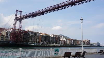 動く道路？！　世界遺産のビスカヤ橋　-Bilbao Spain-　*The Vizcaya Bridge*