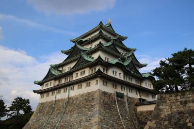 徳川家康が九男義直のために天下普請によって築城した名古屋城へ２度目の登城