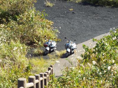 弟と二人で伊豆大島弾丸旅行！！～～往復大型客船～～