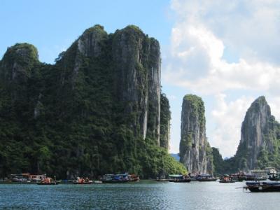 ベトナム・カンボジアの世界遺産を巡る１　ハロン湾