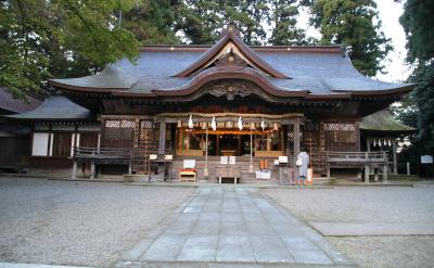 織田家氏神　越前の国二宮剱神社参拝