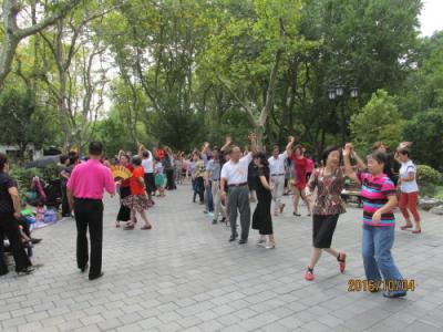 上海の魯迅公園・2016年国慶節