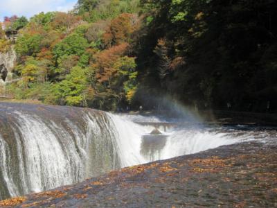 吹割の滝のマイナスイオンでリフレッシュ