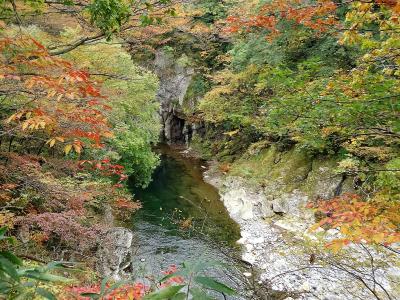 みちのく秋彩巡り　磊々峡・秋保大滝・二本松 ～ 羽田空港へ　