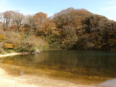 紅葉も最高潮　秋晴れの１日　夜叉姫伝説の夜叉が池に登る♪