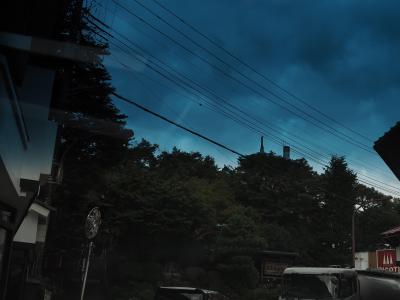 2016年10月、箱根旅行（行き）