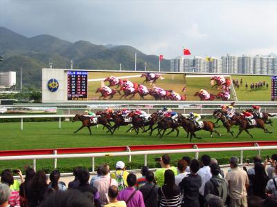 週末香港2★初めての競馬場！～紅&#30945;駅・火炭駅・沙田馬場（沙田競馬場）・銀禧街市・上水駅～