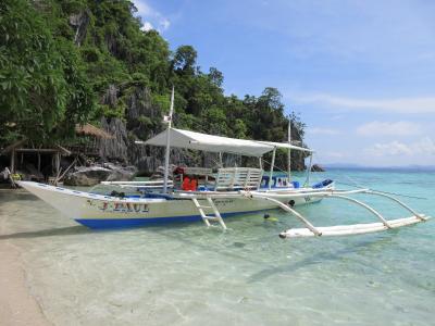 フィリピンの秘境で釣り三昧　四日目_おいらをビーチに連れてって！！