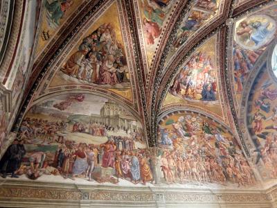 2016年秋　イタリア旅行　オルヴィエート　素晴らしいフレスコ画とトリュフの香り