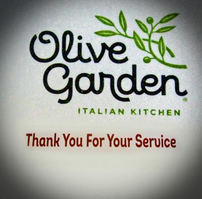 ２０１６　ビーチ通り　食べある記：　オリーブ　ガーデン　　Olive Garden Italian Kitchen