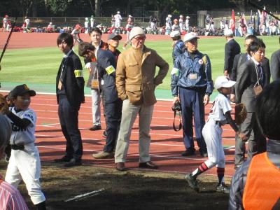 今年もミスター全開、長嶋茂雄野球教室