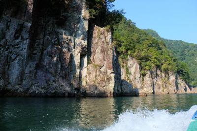 秋の　高野山　熊野三山 瀞峡へ －６　瀞峡で