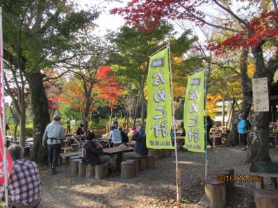 高尾の紅葉と津久井山ユリ園（３）もみじ台から城山へ。