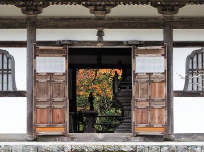 紅葉の丹波路２、石龕寺（せきがんじ）と慧日寺（えにちじ）へ