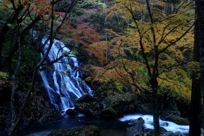 ◆晩秋の鮫川村の滝巡り・江竜田の滝編