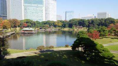 浜離宮恩賜庭園へ行ってきました。