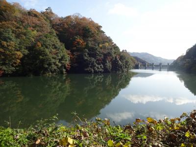 徳山駅からの旅　～北へ北へ　秋の向道ダムと益田のイカ丼