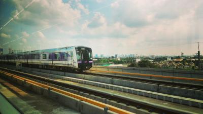 2016年乾季のバンコク旅行３ MRTパープルライン乗車