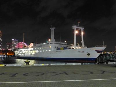 2016年11月、横浜から東京まで東海汽船「さるびあ丸」に乗船