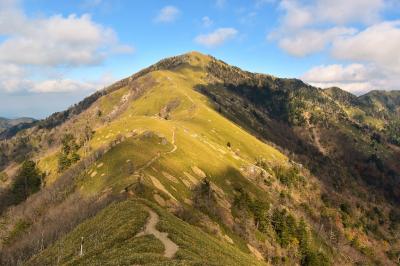 四国第2の高峰・剣山へ　遠征登山（1日目）