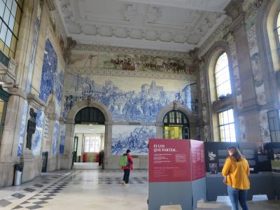 金平糖の故郷ポルトガル＆ちょこっとスペイン８日間☆その４☆ポルト観光前編～サンベント駅～美しいアズレージョに感動(^^♪