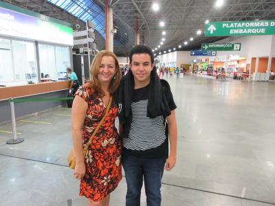 ミナスジェライス州に帰る甥っ子を見送る為にホドヴィアーリア・カンピーナスに行って来ました