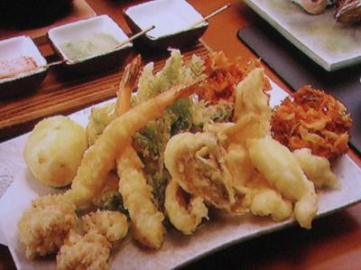 てんぷらと温泉