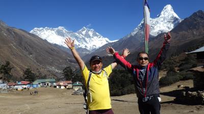 エベレスト街道を歩く　Ｎｏ ２　(キャンズマ～タンボチェ）