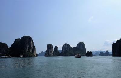 JALビジネスクラスで行くハノイ。美しいハロン湾に心奪われた。