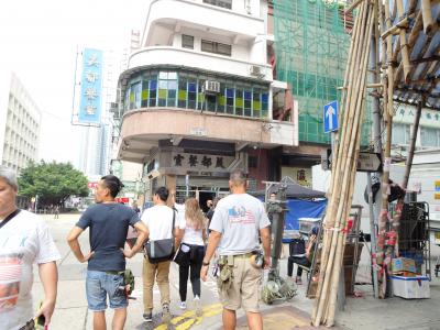 またまた３連休香港③　美都餐室は撮影中