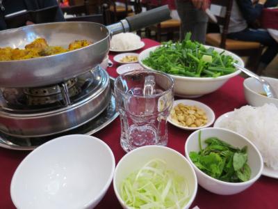 2016 11月 ベトナム・ハノイへ②  ～ハノイ料理チャー・カーとロンビエン橋～