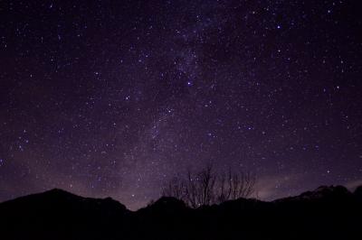 【温泉宿と満天の星空撮影】
