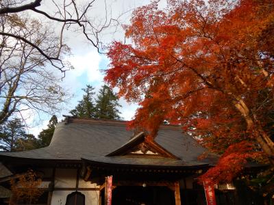 平泉・中尊寺の紅葉が見頃でした～♪（後半）◆2015年11月／岩手県の紅葉＆滝めぐりの旅≪その８≫