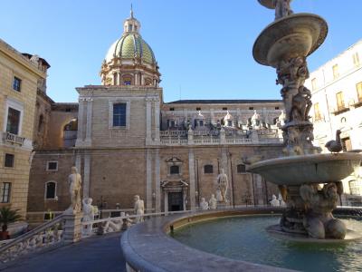 イタリア週末旅行パレルモとタルクイニア