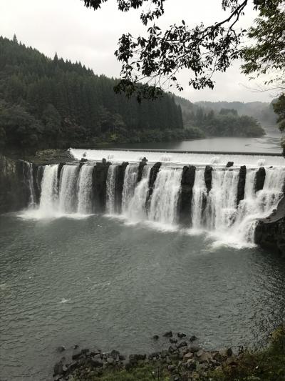 大分県　滝巡り　沈堕の滝