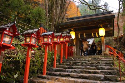 2016年11月紅葉の赤い京都　-　鞍馬＆貴船　-