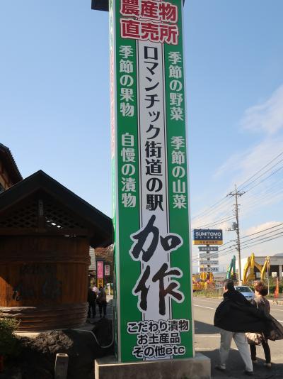 群馬10　ロマンチック街道　漬物処〔加作〕で買物・生どら焼も　☆赤城山を望見して休憩