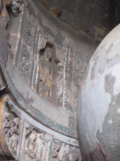 南西インドの旅　（4）　　　　　　　　　　　　　　　　　　　アジャンターの遺跡を観る。