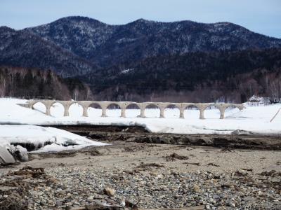 2017年3月 3連休で帯広と糠平温泉へ ～ タウシュベツ橋梁を見てみたい！