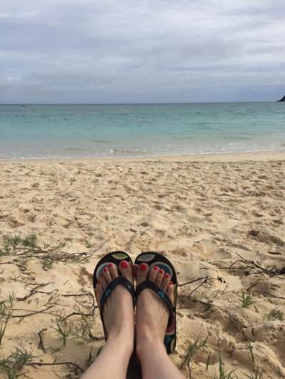 10年ぶりのハワイ &lt;オアフ島 day2 Lanikai/Kailua beach&gt;