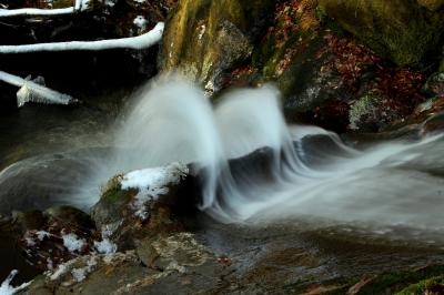 ◆初冬の羽鳥湖高原・立矢川の滝
